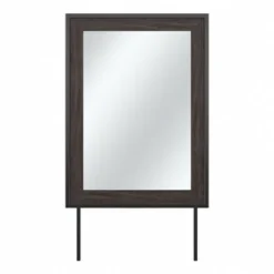 Atria Bedroom Mirror By Bush Furniture - Charcoal Gray -Bed Frame Shop 24f96fd0 67d8 41a6 91d9 b6b563549e1f