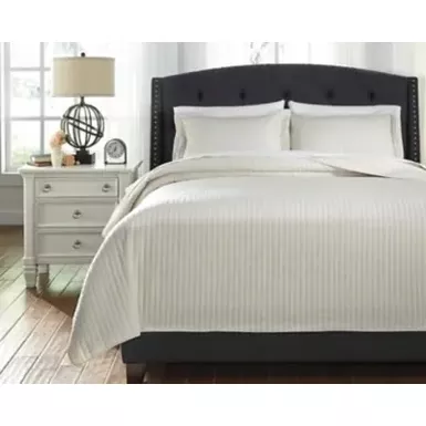 Buff Raleda Queen Coverlet Set 2 Buff Raleda Queen Coverlet Set - Image 2