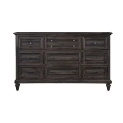 Magnussen B2590 Calistoga Black Finish Pine Drawer Dresser - Weathered Charcoal -Bed Frame Shop 25f54b3f 6a05 42f4 8156 73902fe6f46d