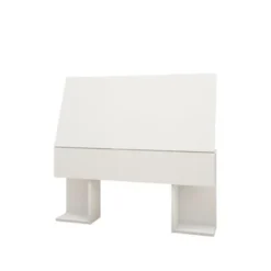 Nexera Paris Platform Bed With Headboard, White - Queen -Bed Frame Shop 27347ccd 5a3e 48be b883 27d7695ba75d