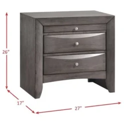 Picket House Furnishings Madison Full Storage 3PC Bedroom Set - Grey - Full - 3 Piece -Bed Frame Shop 2834f88d 02f7 4b8b 8e49 873a8b82abc3