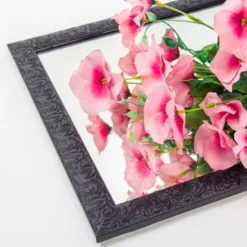 50"x 14" Mordern Full Body Wall Mirror - Black -Bed Frame Shop 291838c0 f16f 4670 b7f2 3fa92af0317a