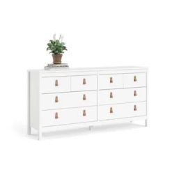 Porch & Den Madrid 8 Drawer Double Dresser - White - 8-drawer -Bed Frame Shop 29dd384f 6324 47ce 8cbb 3ce263843b8d