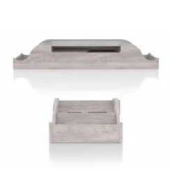 DH BASIC Contemporary White 47-inch Wall Mounted Makeup Vanity By Denhour - Coastal White -Bed Frame Shop 2b621149 dad8 455d 9e0f 17e842dee04f