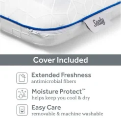 SealyChill Gel Memory Foam Bed Pillow With Anti-Microbial Cover - Standard -Bed Frame Shop 2cd2112d 7ab3 4306 b288 d3dc71502b49