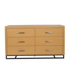 Beeson 2 Piece Double Dresser And Nightstand Bedroom Set By Christopher Knight Home - Charcoal Gray/Black -Bed Frame Shop 2d0ad1fe 53b6 4690 991e d5f1194250c5