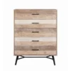 Carbon Loft Verdun Rough Sawn Multi 5-drawer Chest - Rough Sawn Multi - 5-drawer