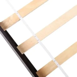 Wood Platform Bed Twin Size Platform Bed With Headboard - White -Bed Frame Shop 2e3ad79b fad4 4a53 96b0 c4ae4347075a