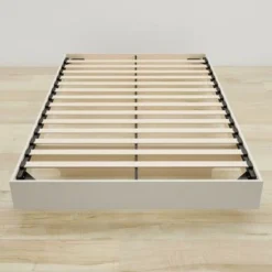 Nexera Solstice 4-Piece Bedroom Set, Walnut & White - Twin -Bed Frame Shop 2f50fbba 125f 473b 910a b5120677c39f