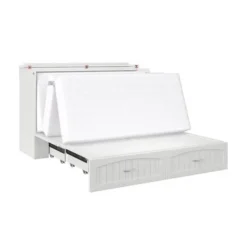 AFI Southampton Murphy Bed Chest With Built-In Charging Station - White - Twin XL -Bed Frame Shop 2fceb503 20b4 45dd 9409 ada72cd4c2e2