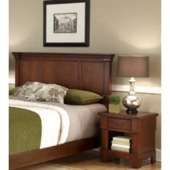 Aspen King Headboard & Nightstand By Homestyles - California King - 2 Piece