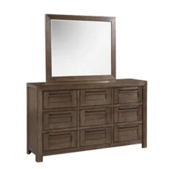 Carbon Loft Mackinnon Mirror - Old Forest Glen - Old Forest Glen - Framed - Rectangular - Wood/Glass - Assembled - Old Forest Glen - Rustic -Bed Frame Shop 3137a92a 0003 40dc 89f3 23719fbbfb75