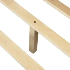 Moda Wood Platform Bed With Two Drawers - Grey -Bed Frame Shop 31977c8e e6d1 4c46 8c57 6e35d8671d72