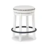 Valebeck Upholstered Swivel Stool (1/CN)