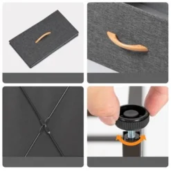 Pellebant 5 Drawers Vertical Storage Tower Organizer - Beige&yellow&orange&blue - 5-drawer -Bed Frame Shop 33162748 cb83 40be 9537 569346216668