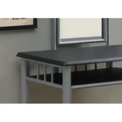 Vanity Set/ Set Of 2/ Makeup Table/ Organizer/ Dressing Table/ Bedroom/ Metal/ Laminate/ Black/ Grey/ Transitional -Bed Frame Shop 331d639f 0884 48b7 a800 7ef1507e1a43