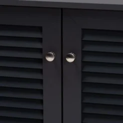 Copper Grove Zdolbuniv Wood 8-shelf Shoe Storage Cabinet - Walnut - Medium Wood - Walnut Finish -Bed Frame Shop 33cf5066 2bf2 4318 afa9 bab9a4bab05f