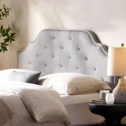 Silas Contemporary Full/Queen Headboard By Christopher Knight Home - Ivory -Bed Frame Shop 35f8f13b 6ac5 4795 a62d de578394a180