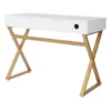 Silver Orchid Davidson White/Gold Vanity - White/ Gold