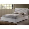 Oliver & James Cheri White King-size Platform Bed - King