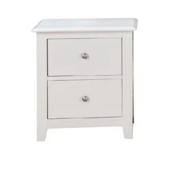 Nightstand With 2 Drawers Storage - Black -Bed Frame Shop 378d3d3e 85ce 4942 b5b7 c0698ef1947f