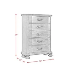 Copper Grove Auldyn 5-drawer Chest - Espresso - 5-drawer -Bed Frame Shop 38b6b0b4 7c4e 4ffd b3f5 ed7782971a24