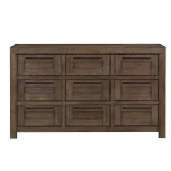 9-drawer Fully Assembled Brown Chest Of Drawers - Old Forest Glen - 9-drawer -Bed Frame Shop 3974c8a2 fdd0 417c 9cea fa8cf4ac6145