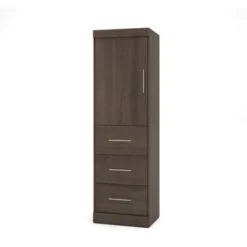 Nebula 25-inch Storage Unit - Bark Grey