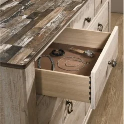 Roundhill Furniture Imerland Contemporary White Wash Finish 4-Piece Bedroom Set, Queen - White-Wash - Queen - 4 Piece -Bed Frame Shop 3a20f9ed 9c9f 408a 82a3 3e92015811c0