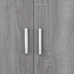 DH BASIC Mid-Century Modern Distressed Grey 1-Drawer Wardrobe Armoire By Denhour - Grey -Bed Frame Shop 3b3caf9c a186 4abf b363 fc980c5067a5