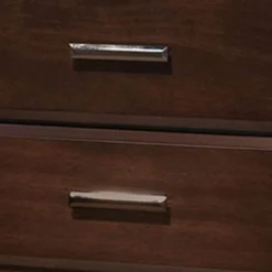 Wooden Two Drawer Nightstand In Walnut Finish - 2-drawer -Bed Frame Shop 3bbbc863 3753 476c ae90 f377d505c42a