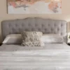 Copper Grove Craik Contemporary Fabric Headboard - Beige - Full
