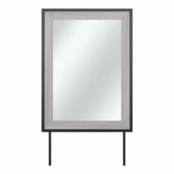 Atria Bedroom Mirror By Bush Furniture - Charcoal Gray -Bed Frame Shop 3cfdb55d f75c 4649 b20f 5994ea1f2c30