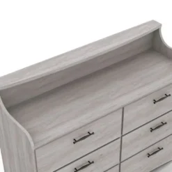 DH BASIC Simple Transitional 47-inch Wide 6-Drawer Double Dresser By Denhour - Vintage Grey Oak -Bed Frame Shop 3e7a92c9 c7ed 4075 9050 a7a4a96c15a7