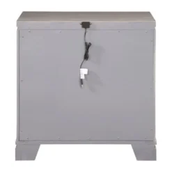 3 Drawers Wood Nightstand - White -Bed Frame Shop 3e824895 92fc 4845 b72c bc51bcf89453