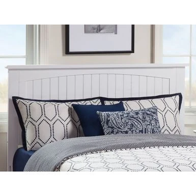 Nantucket Solid Wood Panel Headboard With Attachable USB Charger - Grey - Twin 3 Nantucket Solid Wood Panel Headboard With Attachable USB Charger - Grey - Twin - Image 3