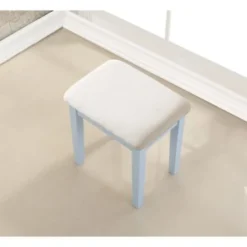 Roundhill Furniture Moniys Wood Moniya Makeup Vanity Table And Stool Set - Gold -Bed Frame Shop 3f157c6b c5ee 43ac 8e34 7b2d31163087