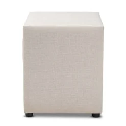 Baxton Studio Contemporary Fabric 2-Drawer Nightstand - Light Beige -Bed Frame Shop 3f3d8cb2 54fb 4ae3 8b2d df53a5baffa0