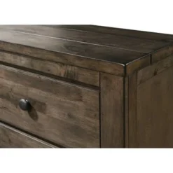 Roundhill Furniture Pavita Classic Gray Finish Sleigh Bed Set, Dresser, Mirror, Night Stand - King -Bed Frame Shop 3f655906 dad4 4bfd b0b1 fdaf1df7cf25