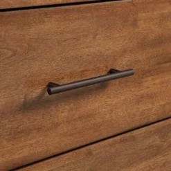 Mid-Century Modern 58" 7-Drawer Double Dresser - White/Grey/Black -Bed Frame Shop 3f93a285 abb5 4b0e 9f57 b219f8a81743