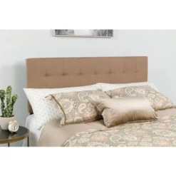Quilted Tufted Upholstered Headboard - Beige - King -Bed Frame Shop 3ffb0ec0 b9b6 48e3 8a1e 2cf453f7a2c4
