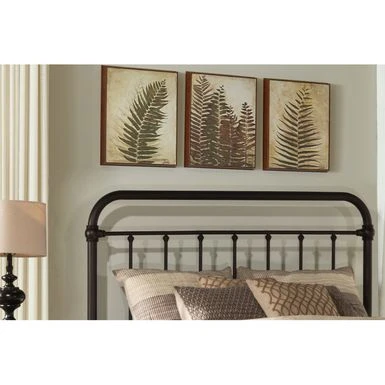 Hillsdale Furniture Kirkland Metal Headboard, Dark Bronze - Twin 2 Hillsdale Furniture Kirkland Metal Headboard, Dark Bronze - Twin - Image 2