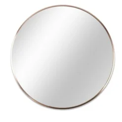 Round Mirror Circle Mirror 32 Inch Wall Mirror - 32*32*1.1 Inch - Silver -Bed Frame Shop 40e5d13c 4618 420d 8726 d0cb46385eda