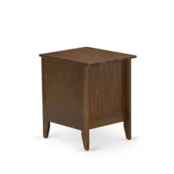 Bedroom Set- Dark Brown Faux Leather Queen Bed With Black Legs- An Antique Walnut Nightstand(End Stand Pieces Options) - GB25Q-1GA08 -Bed Frame Shop 41039628 4b03 4a86 bb36 73560ee67e22