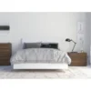 Nexera Solstice 3-Piece Bedroom Set, Walnut & White - Full