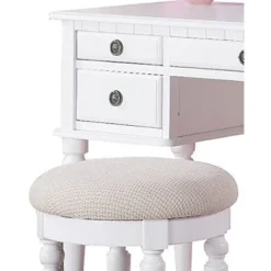 Vanity Set With Tri-Fold Mirror - Black -Bed Frame Shop 41d42faa 1561 4b76 bed3 f60b2706dd47