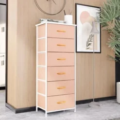 VredHom 6 Drawers Vertical Dresser Storage Tower - Grey - 6-drawer -Bed Frame Shop 444deda2 c5b0 45e4 b1f2 1d9193b1ef3b