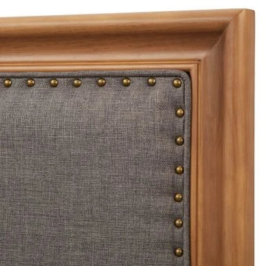 Simple Living Shaye Upholstered Queen Headboard - Beige 3 Simple Living Shaye Upholstered Queen Headboard - Beige - Image 3