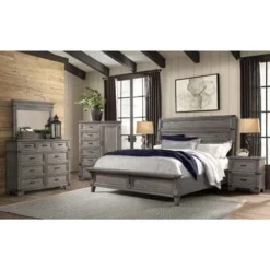 Forge Brushed Steel 6-drawer Gentleman's Chest -Bed Frame Shop 45149a87 015b 4e82 bbfb 4f5f5be49e15