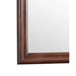 Louis Phillipe Bedroom Mirror - Oak